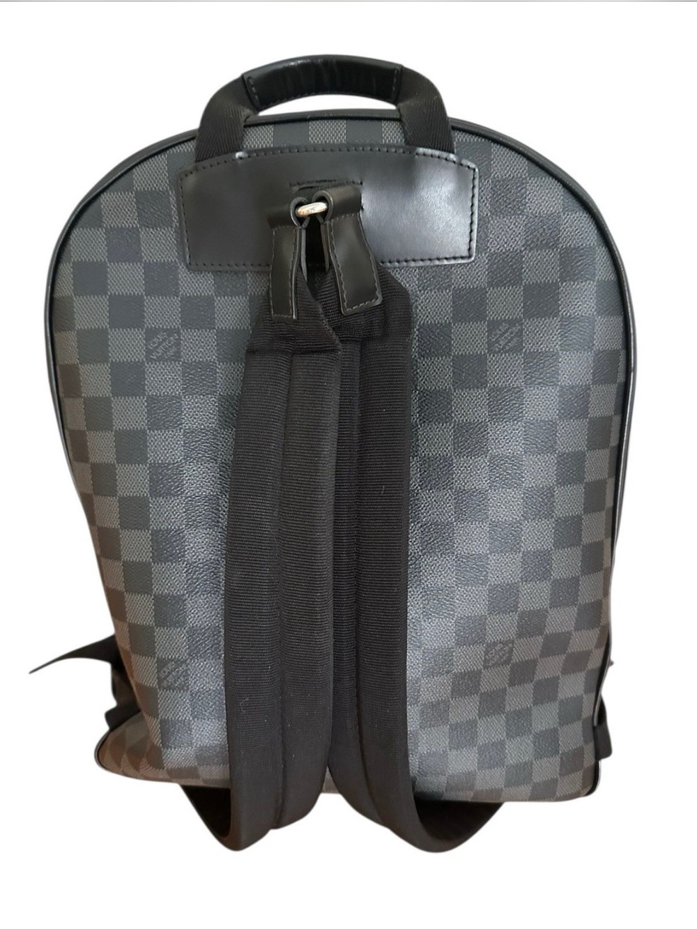 Louis Vuitton Black and Gray Damier Graphite Backpack - Picture 3 of 12